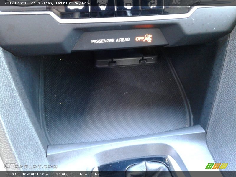 Taffeta White / Ivory 2017 Honda Civic LX Sedan