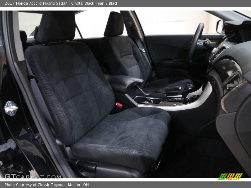 Crystal Black Pearl / Black 2017 Honda Accord Hybrid Sedan