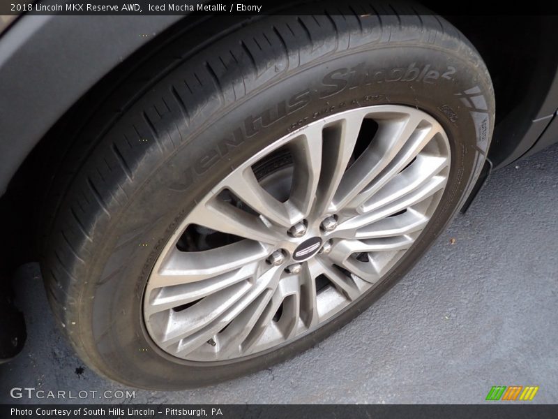 Iced Mocha Metallic / Ebony 2018 Lincoln MKX Reserve AWD