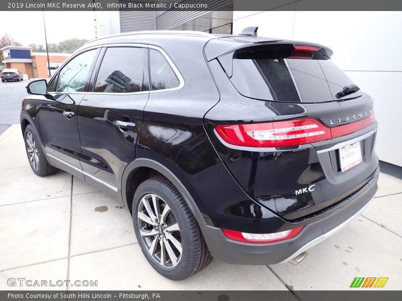 Infinite Black Metallic / Cappuccino 2019 Lincoln MKC Reserve AWD