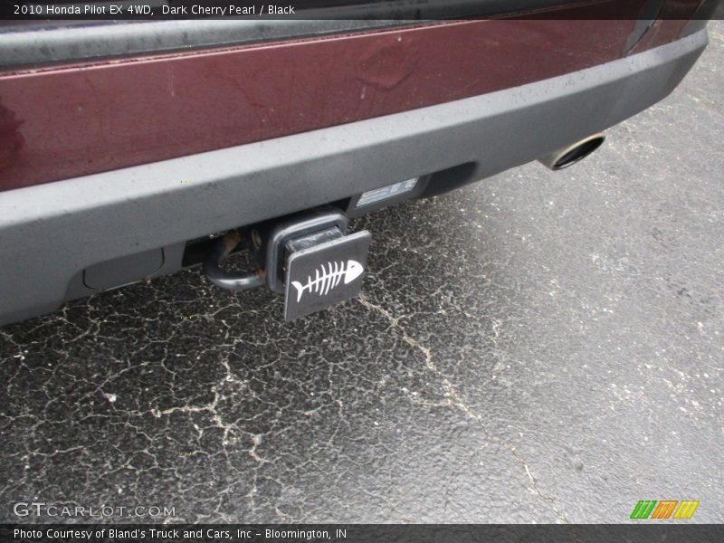 Dark Cherry Pearl / Black 2010 Honda Pilot EX 4WD
