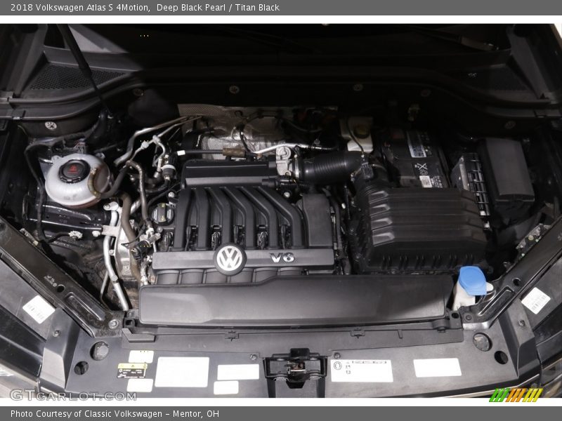  2018 Atlas S 4Motion Engine - 3.6 Liter FSI DOHC 24-Valve VVT V6
