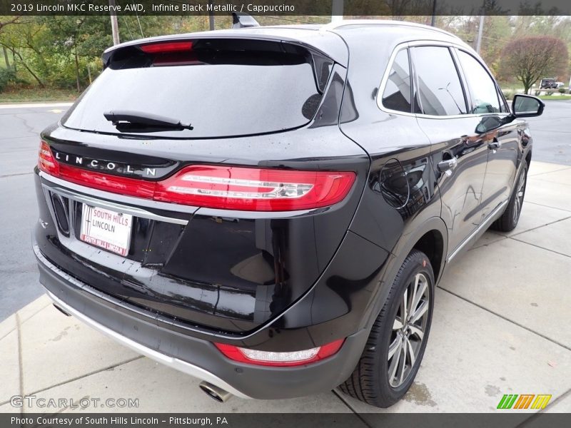 Infinite Black Metallic / Cappuccino 2019 Lincoln MKC Reserve AWD