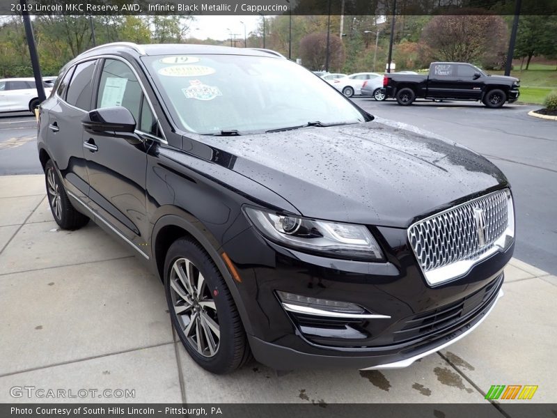 Infinite Black Metallic / Cappuccino 2019 Lincoln MKC Reserve AWD