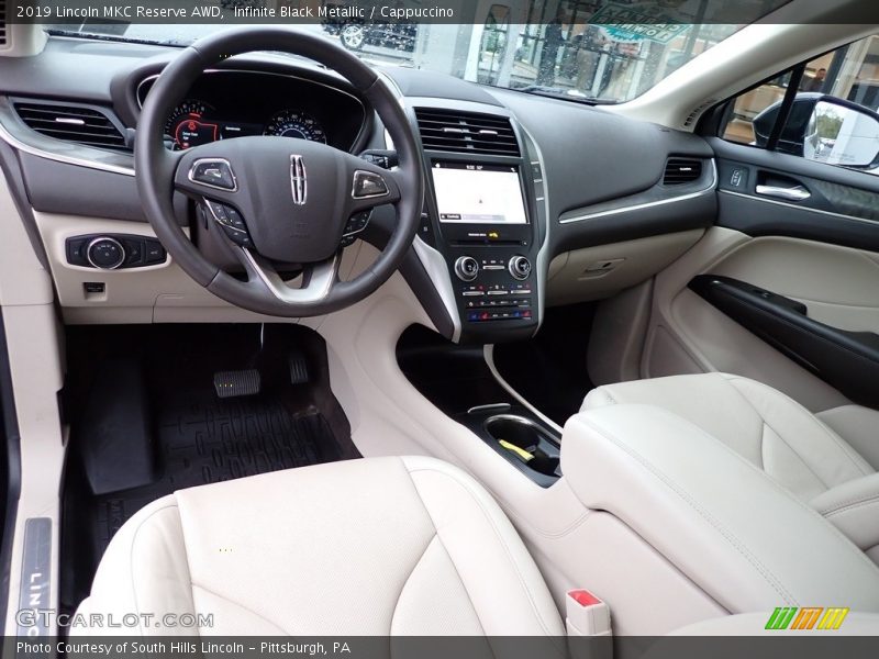  2019 MKC Reserve AWD Cappuccino Interior