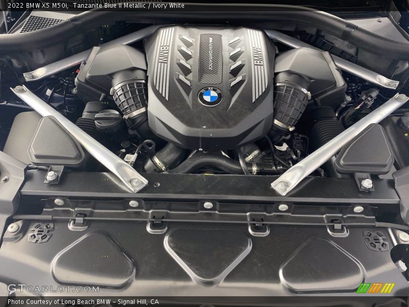  2022 X5 M50i Engine - 4.4 Liter M TwinPower Turbocharged DOHC 32-Valve V8