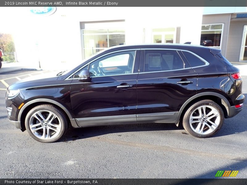 Infinite Black Metallic / Ebony 2019 Lincoln MKC Reserve AWD