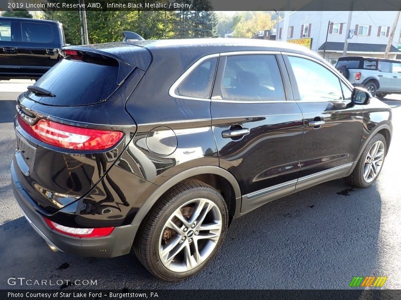 Infinite Black Metallic / Ebony 2019 Lincoln MKC Reserve AWD