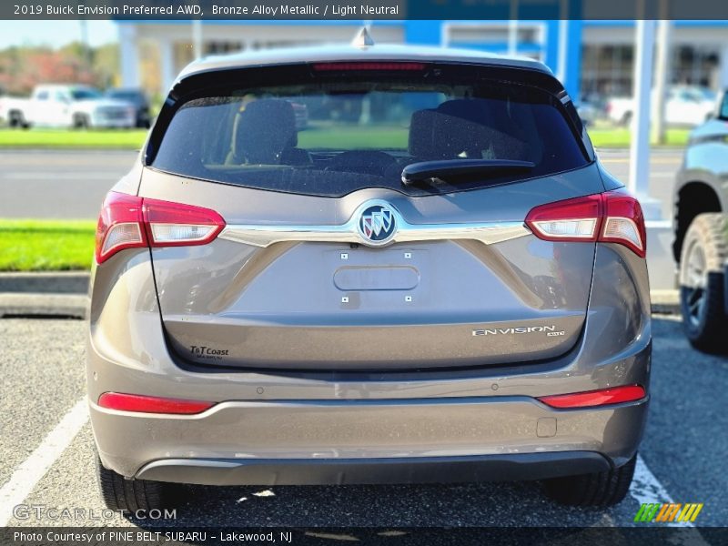 Bronze Alloy Metallic / Light Neutral 2019 Buick Envision Preferred AWD