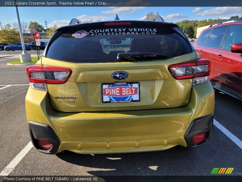 Plasma Yellow Pearl / Gray 2021 Subaru Crosstrek Sport