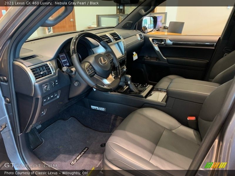 Nebula Gray Pearl / Black 2021 Lexus GX 460 Luxury