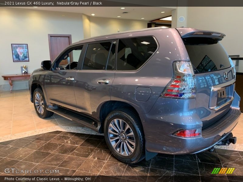 Nebula Gray Pearl / Black 2021 Lexus GX 460 Luxury