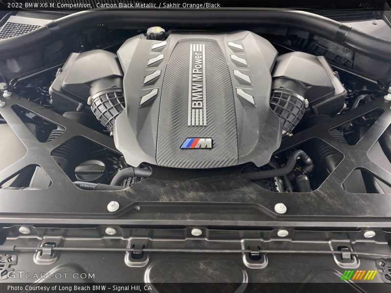  2022 X6 M Competition Engine - 4.4 Liter M TwinPower Turbocharged DOHC 32-Valve V8