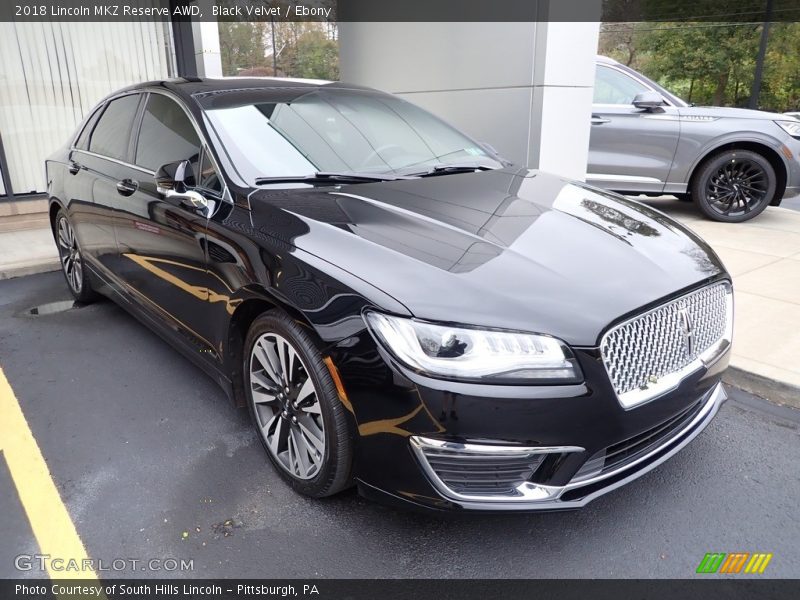  2018 MKZ Reserve AWD Black Velvet