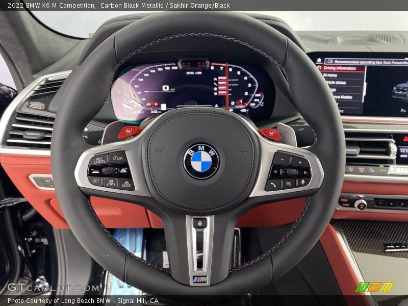  2022 X6 M Competition Steering Wheel