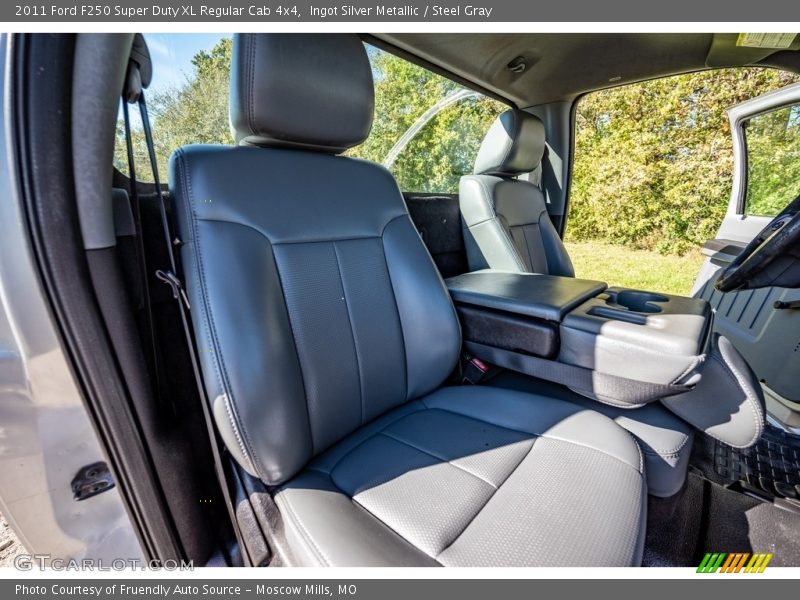 Ingot Silver Metallic / Steel Gray 2011 Ford F250 Super Duty XL Regular Cab 4x4