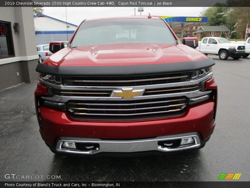 Cajun Red Tintcoat / Jet Black 2019 Chevrolet Silverado 1500 High Country Crew Cab 4WD