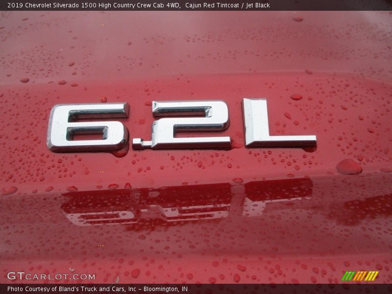 Cajun Red Tintcoat / Jet Black 2019 Chevrolet Silverado 1500 High Country Crew Cab 4WD