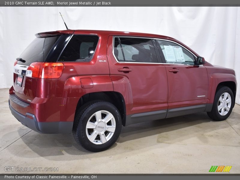 Merlot Jewel Metallic / Jet Black 2010 GMC Terrain SLE AWD