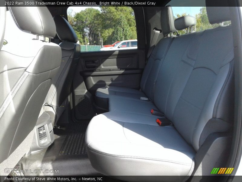 Bright White / Black/Diesel Gray 2022 Ram 3500 Tradesman Crew Cab 4x4 Chassis