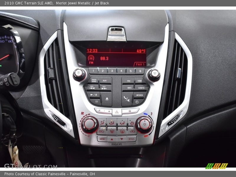 Merlot Jewel Metallic / Jet Black 2010 GMC Terrain SLE AWD