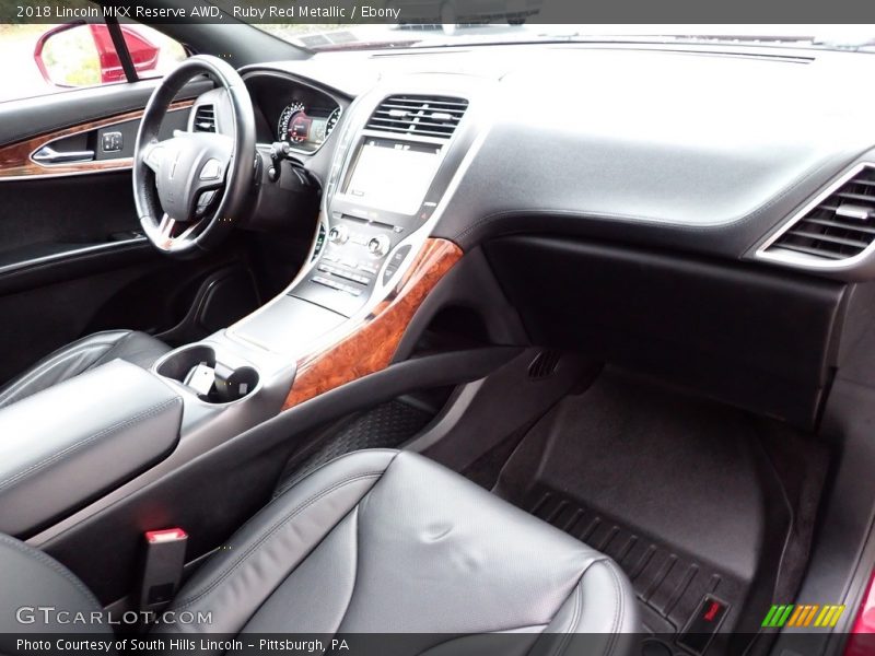 Ruby Red Metallic / Ebony 2018 Lincoln MKX Reserve AWD
