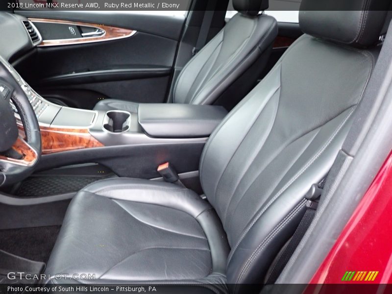 Ruby Red Metallic / Ebony 2018 Lincoln MKX Reserve AWD