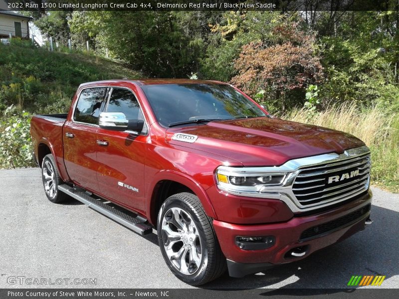 Front 3/4 View of 2022 1500 Limited Longhorn Crew Cab 4x4