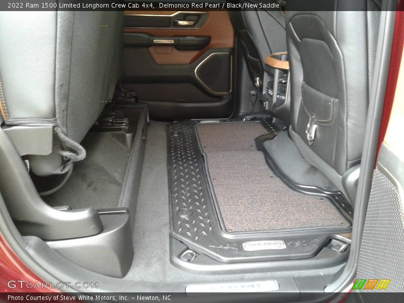 Rear Seat of 2022 1500 Limited Longhorn Crew Cab 4x4