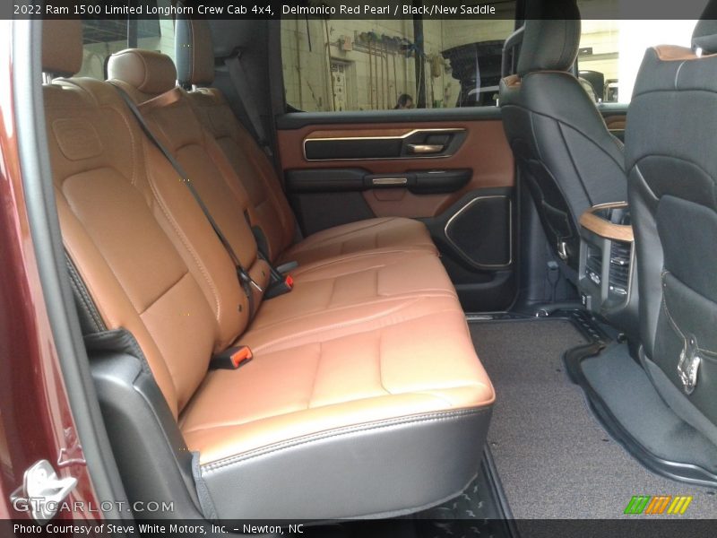 Rear Seat of 2022 1500 Limited Longhorn Crew Cab 4x4