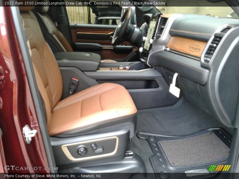 Front Seat of 2022 1500 Limited Longhorn Crew Cab 4x4