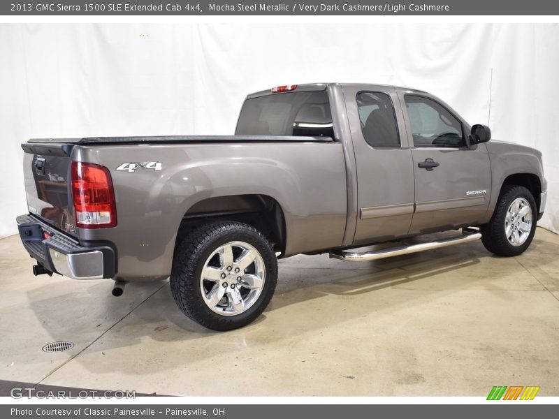 Mocha Steel Metallic / Very Dark Cashmere/Light Cashmere 2013 GMC Sierra 1500 SLE Extended Cab 4x4