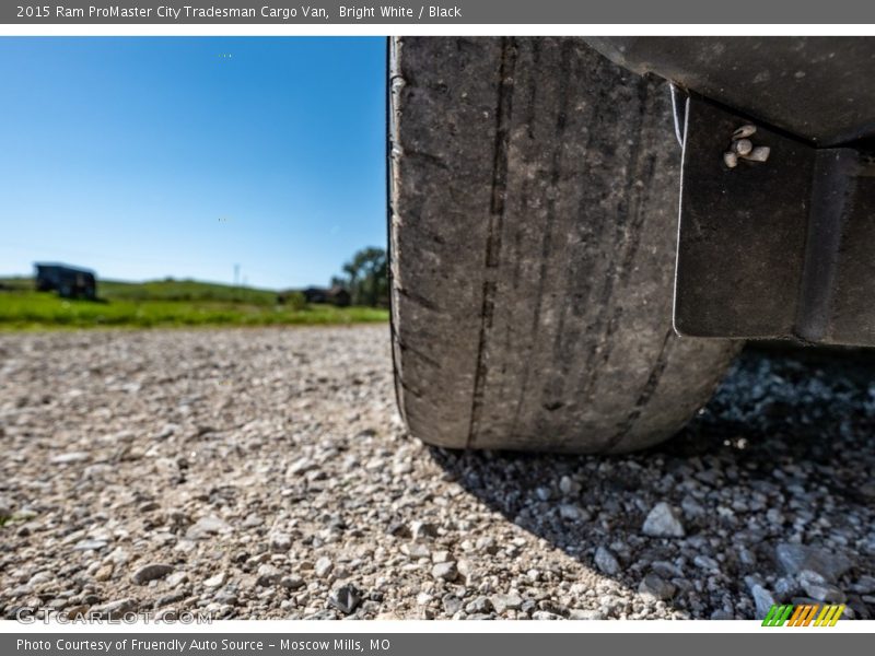 Bright White / Black 2015 Ram ProMaster City Tradesman Cargo Van