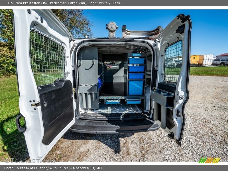 Bright White / Black 2015 Ram ProMaster City Tradesman Cargo Van