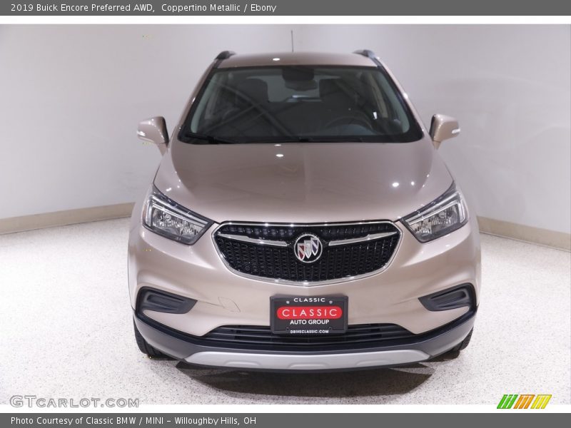 Coppertino Metallic / Ebony 2019 Buick Encore Preferred AWD
