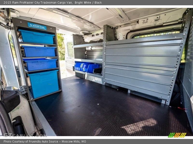 Bright White / Black 2015 Ram ProMaster City Tradesman Cargo Van
