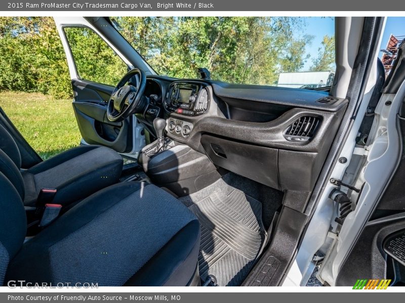 Bright White / Black 2015 Ram ProMaster City Tradesman Cargo Van