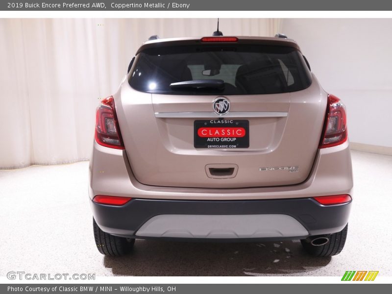 Coppertino Metallic / Ebony 2019 Buick Encore Preferred AWD