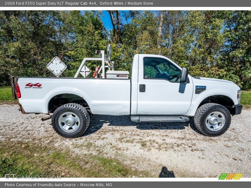  2009 F350 Super Duty XLT Regular Cab 4x4 Oxford White