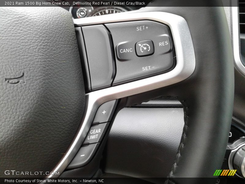  2021 1500 Big Horn Crew Cab Steering Wheel