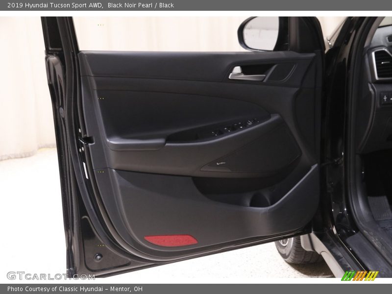 Black Noir Pearl / Black 2019 Hyundai Tucson Sport AWD