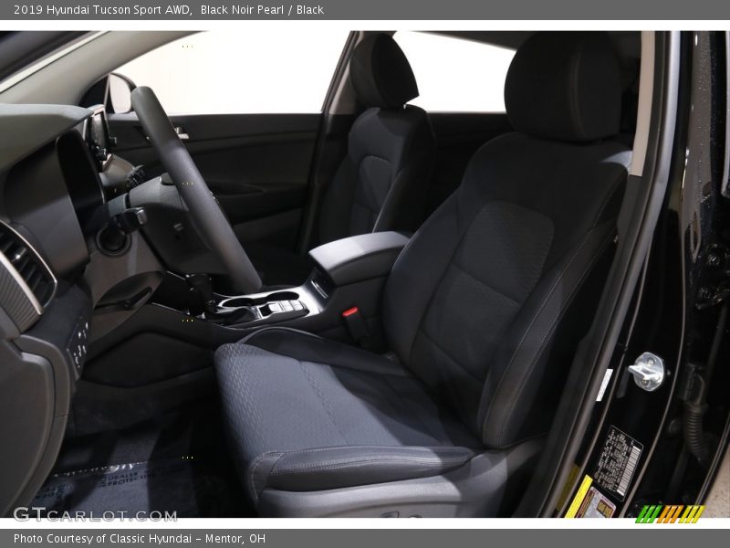 Black Noir Pearl / Black 2019 Hyundai Tucson Sport AWD