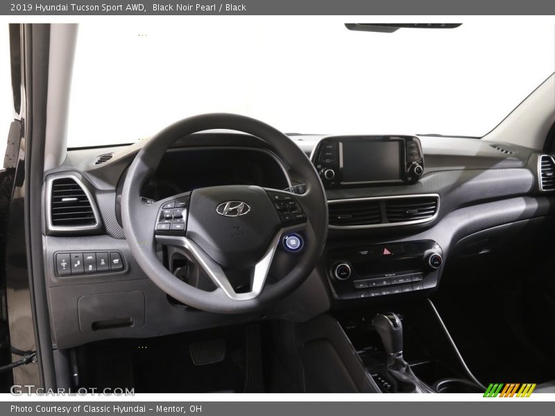 Black Noir Pearl / Black 2019 Hyundai Tucson Sport AWD