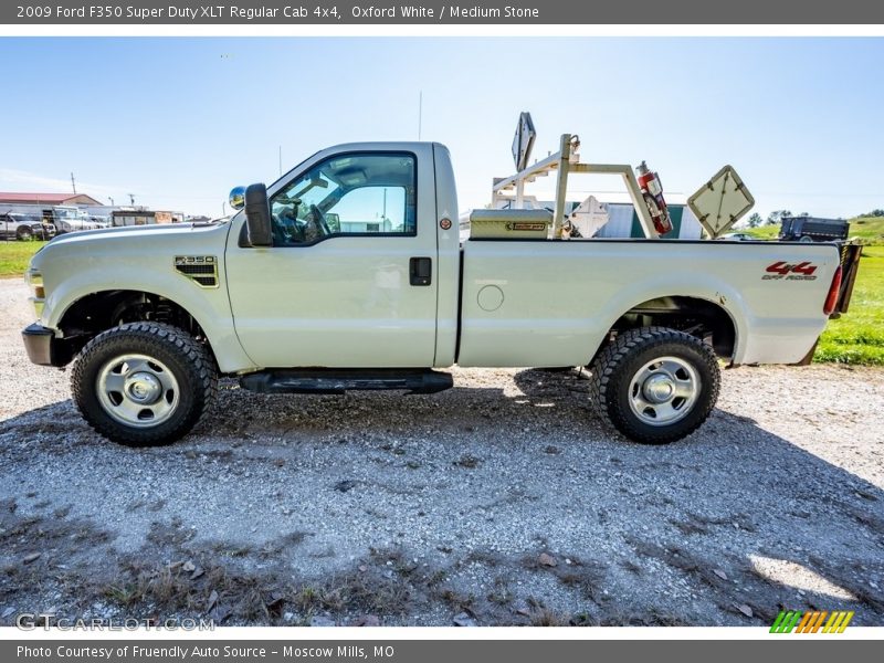  2009 F350 Super Duty XLT Regular Cab 4x4 Oxford White