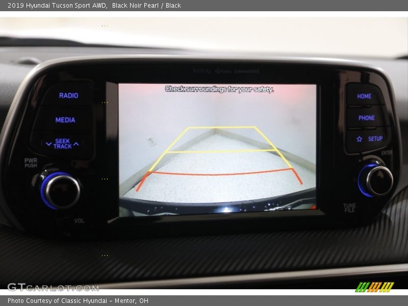 Black Noir Pearl / Black 2019 Hyundai Tucson Sport AWD