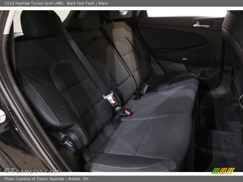 Black Noir Pearl / Black 2019 Hyundai Tucson Sport AWD