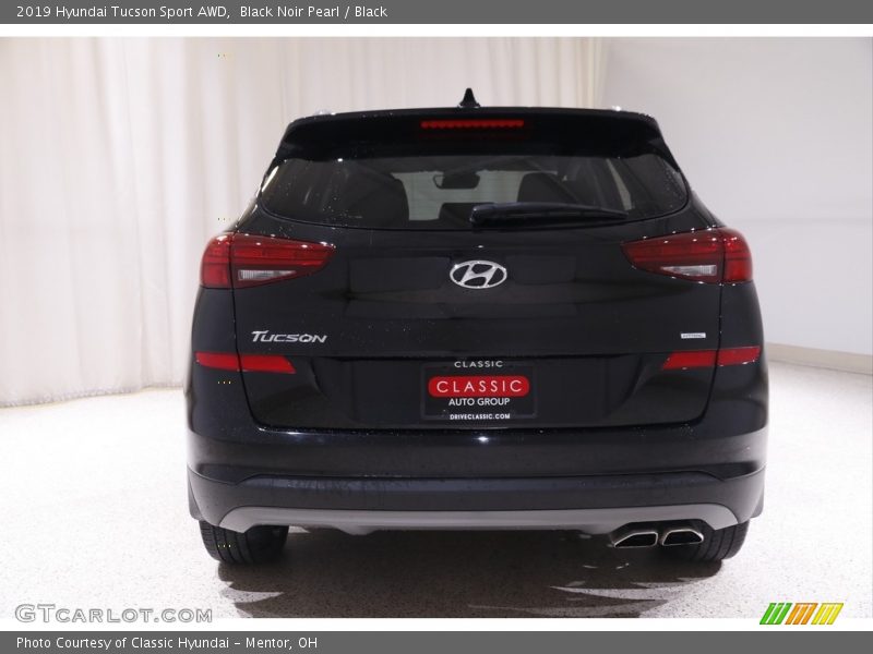 Black Noir Pearl / Black 2019 Hyundai Tucson Sport AWD