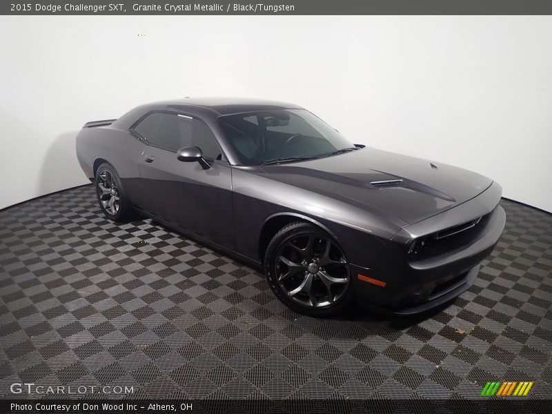 Granite Crystal Metallic / Black/Tungsten 2015 Dodge Challenger SXT