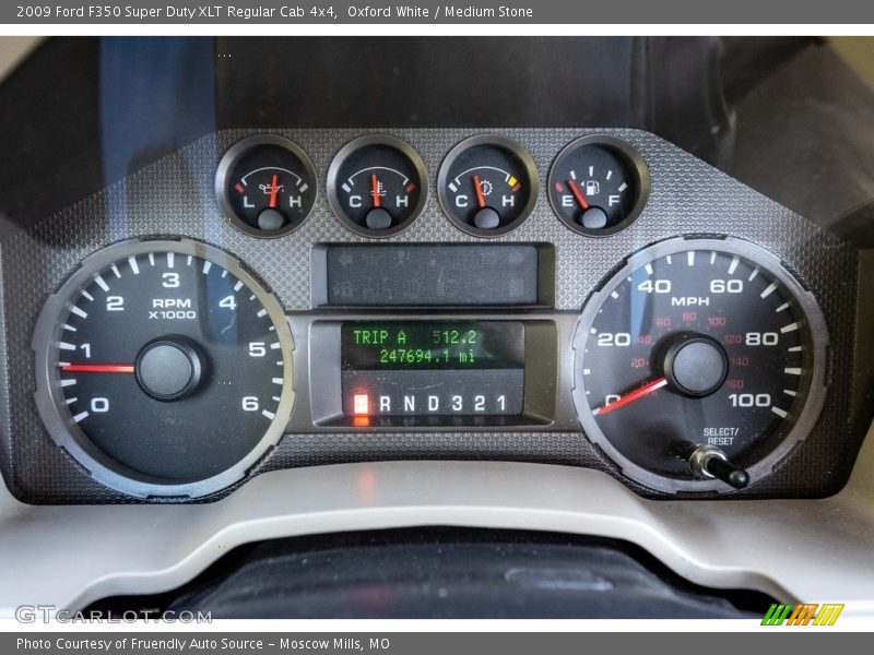  2009 F350 Super Duty XLT Regular Cab 4x4 XLT Regular Cab 4x4 Gauges