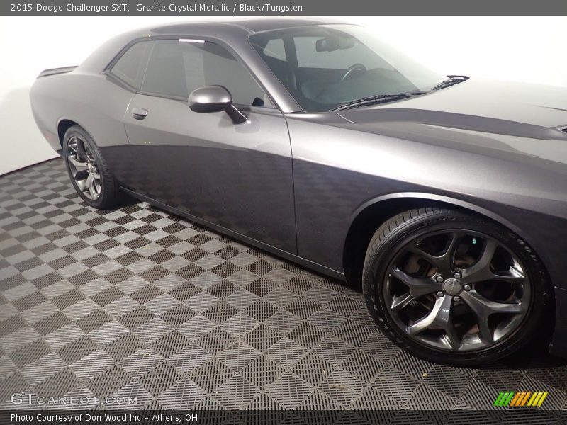 Granite Crystal Metallic / Black/Tungsten 2015 Dodge Challenger SXT